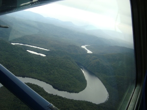 Gordon River desde el aire